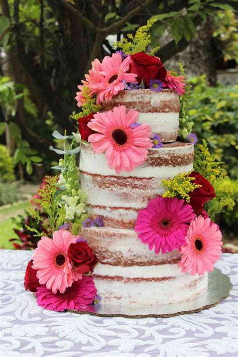 45 naked cakes pasteles más vestidos de lo que pensaban bodas mx