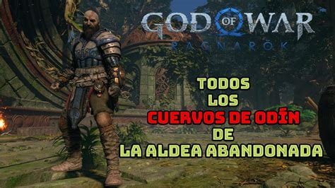 God Of War Ragnar K Todos Los Cuervos De Od N De La Aldea Abandonada