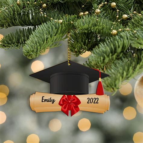 Personalized Graduation Christmas Ornaments Class Of 2023 2024 Custom