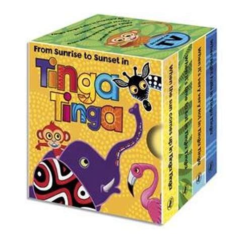 Booktopia - Tinga Tinga Tales (Box Set), Little Library: From Sunrise to Sunset in Tinga Tinga ...