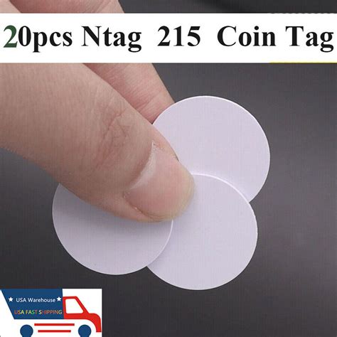 Buy Pc Round Ntag Nfc Tags Blank Cards Rfid Waterpoof Chip Tagmo