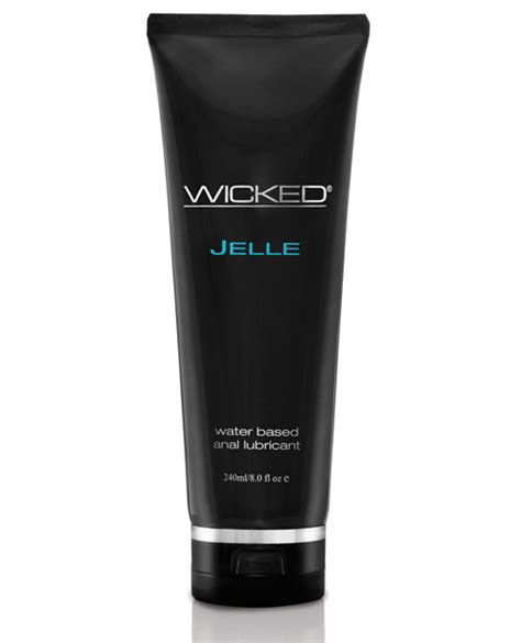 Wicked Sensual Care Jelle Water Based Anal Lubricant Oz