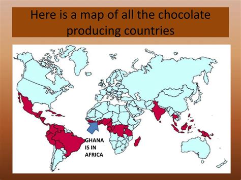 PPT Chocolate Producing Countries PowerPoint Presentation Free