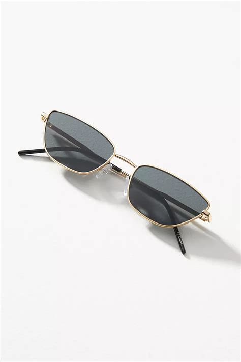 By Anthropologie Sleek Metal Cat Eye Sunglasses Anthropologie