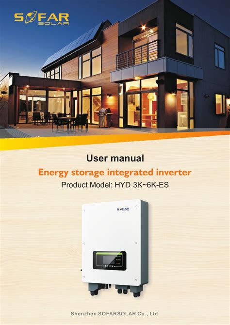 Sofar Solar Hyd 3k~6k Es User Manual Pdf Download Manualslib