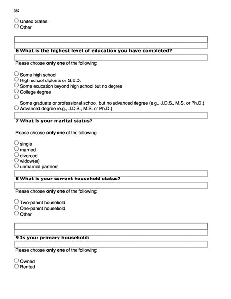 Appendix V Driver Demographics Questionnaire Naturalistic Driving