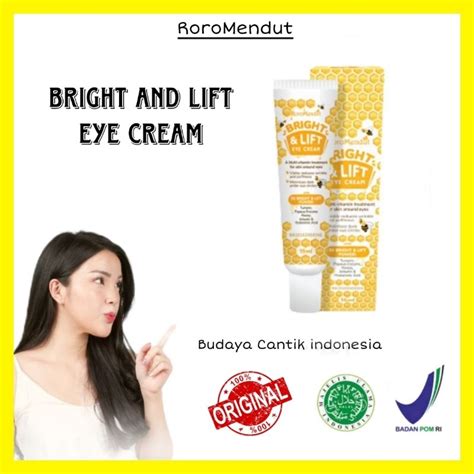 Jual Roro Mendut Bright Lift Eye Cream Krim Pencerah Mata Panda