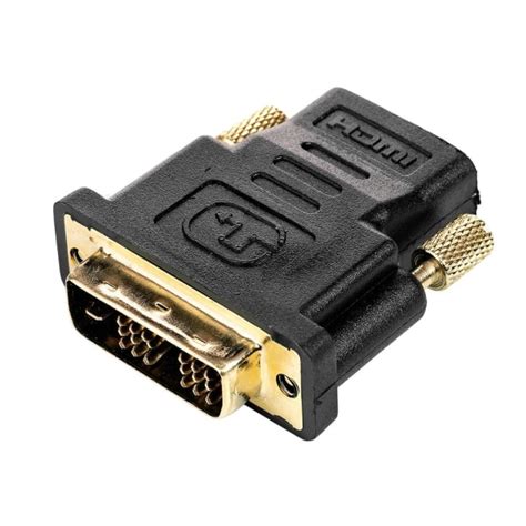 Dvi D Til Hdmi Adapter Black Fbd Black Fyndiq