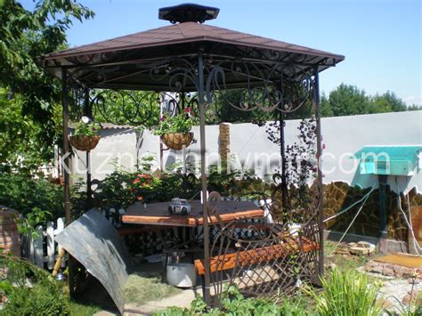 Беседки кованные в Крыму | Изготовление беседок, ковка в Симферополе
