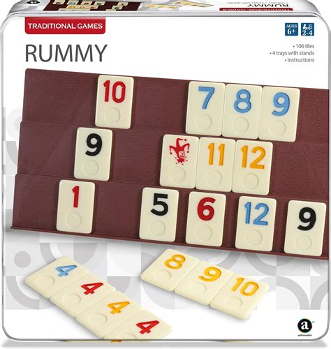 Pressman Rummikub - The Complete Original Game With Full-Size Racks And