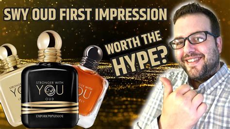 NEW Emporio Armani STRONGER WITH YOU OUD First Impression MENS