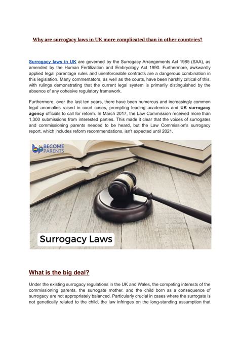 PPT Why Are Surrogacy Laws In UK More Complicated Than In Other