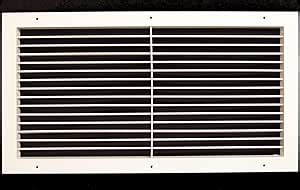 20 W X 10 H Aluminum Adjustable Return Supply HVAC Air Grille Full