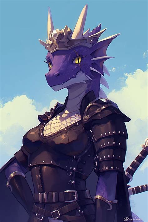 Female Dragonborn Fighter In 2024 Character Design Character Illustration Dungeons And