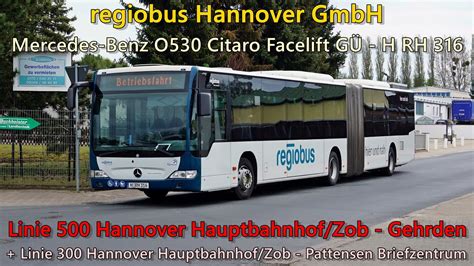 Sound Bus Mercedes Benz O Citaro Facelift G Von Regiobus Hannover