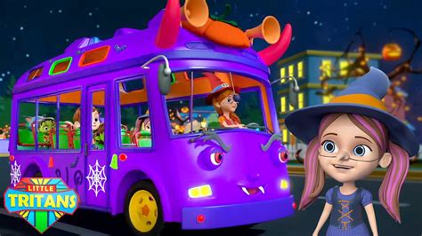 Halloween Roues Dans le Bus Plus 3d Comptines Effrayantes pour Bébés