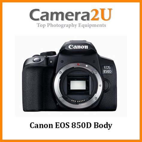Canon EOS 850D Body +32GB+Bag (MSIA) | Camera2u Malaysia Top Camera ...