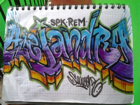 Graffiti Del Nombre Alejandra 41 Koleksi Gambar