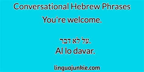 For Beginners: Top 30 Conversational Hebrew Phrases: Quick Lesson