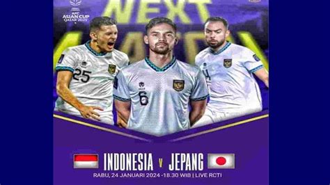 SEDANG BERLANGSUNG Timnas Indonesia Vs Jepang Lengkap Beserta Link