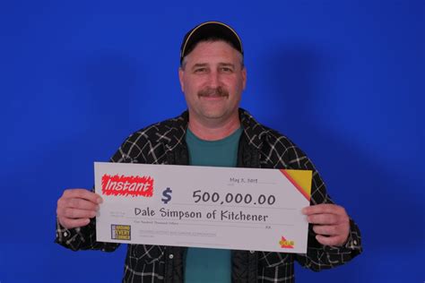 Kitchener Man Wins 500000