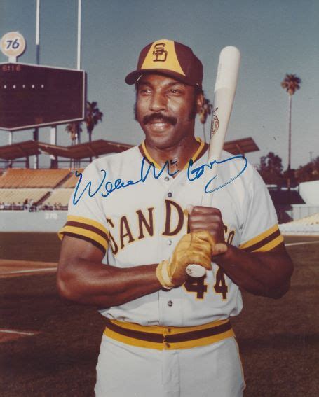 Autographed WILLIE MCCOVEY San Diego Padres 8x10 photo - Main Line ...