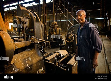 Mechanical Workshop Eritrean Railways From Asmara To Massawa Eritrea