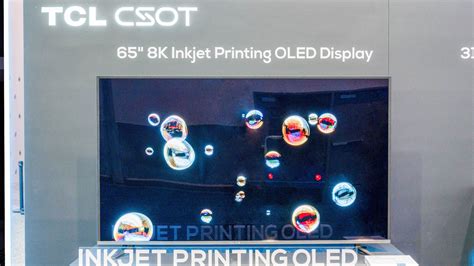 Tcl Showcased An Inkjet Printed Oled Tv At Ces