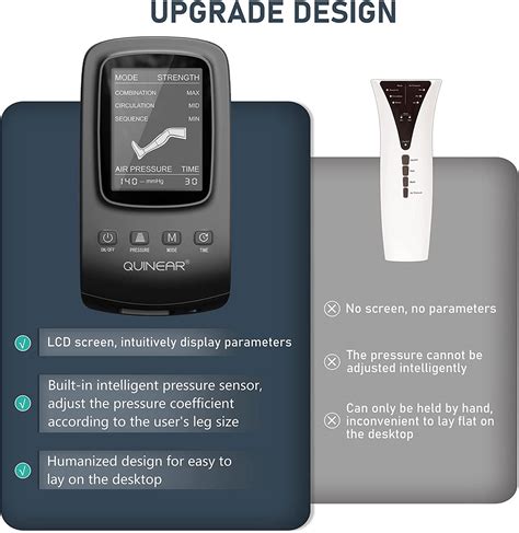 Quinear Air Compression Leg Recovery System Professional Sequential
