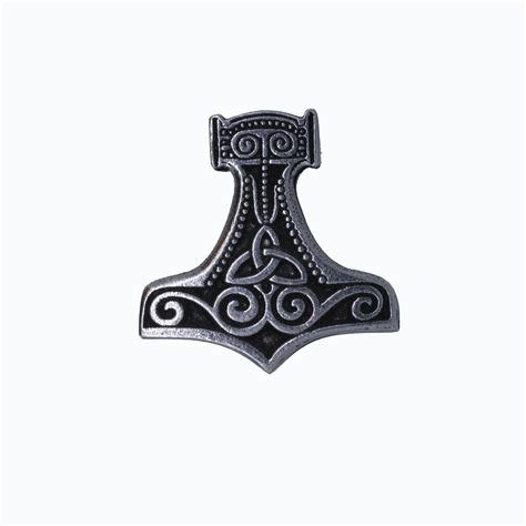 Viking Thors Hammer Lapel Pin Thors Hammer Lapel Pins Lapel