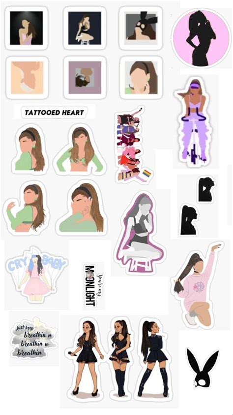 Ariana Grande Stickers For Sale Artofit