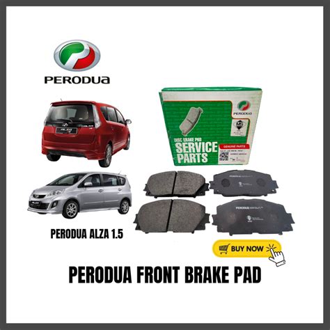 Perodua Front Brake Pad Perodua Alza 2014 2022 1 5 Toyota Vios Ncp93