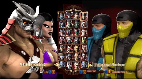 Mortal Kombat Skins Klassic Mk3 Shao Kahn Sindel Smoke Scorpion Costumes Pc Mod Komplete Edition