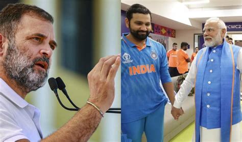 Rahul Gandhi Labels Modi Panauti After Indias World Cup Loss