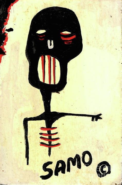 Samo Painting by Basquiat - Fine Art America