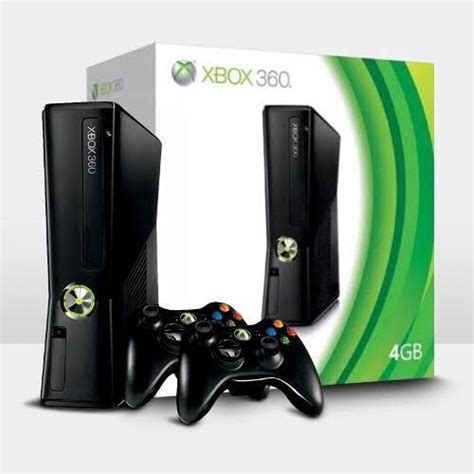 Console Xbox Slim Gb Gb Controles Jogos Submarino