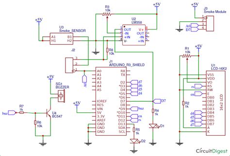 Smoke Detector using MQ2 Gas Sensor and Arduino -Use Arduino for Projects