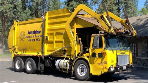 Volvo WXLL Wittke Starlight Front Loader Garbage Truck YouTube