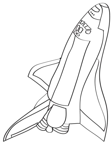 Space Shuttle Coloring Pages Learny Kids