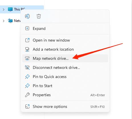 How to fix Windows 11 Map Network Drive Missing