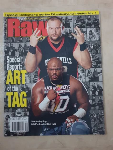 WWE RAW MAGAZINE September 2003 Wrestling WWF WCW AEW NWo ECW 9 99