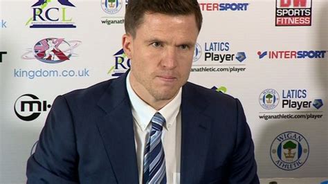 Gary Caldwell Wigan Athletic Boss On Victory At Walsall Bbc Sport