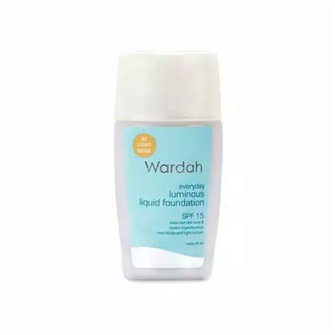 Jual Wardah Everyday Luminous Liquid Foundation Ml Shopee Indonesia