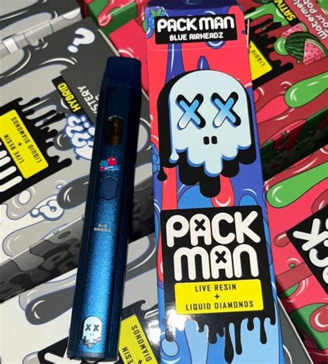 Pack Man Blue AirHeaz Disposable 2000MG