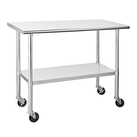 Best Stainless Steel Tables With Wheels