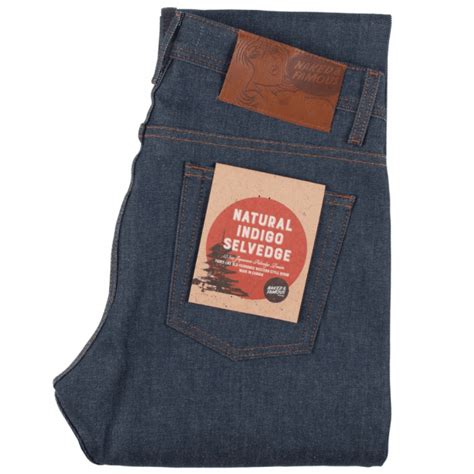 Naked And Famous Weird Guy Natural Indigo Selvedge 015103 IND WG NATURAL