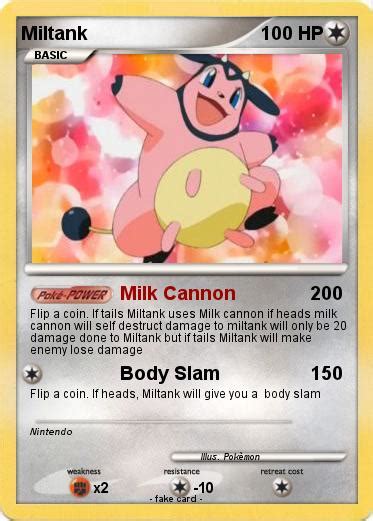 Pokémon Miltank 57 57 - Milk Cannon - My Pokemon Card