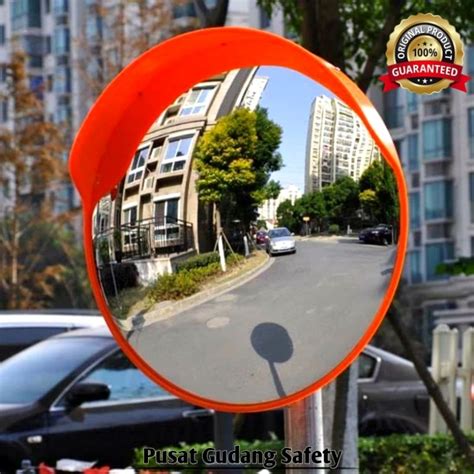 Jual Convex Mirror Outdoor 80cm Cermin Simpang Jalan Cermin Cembung