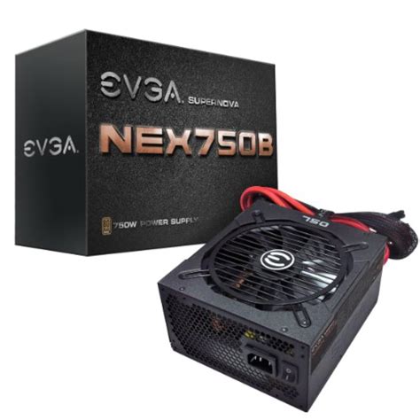 EVGA Supernova NEX750B 80PLUS Bronze Certified ATX12V EPS12V 750W Power