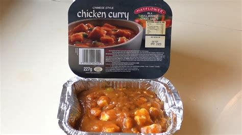 Mayflower Chinese Style Chicken Curry Farm Foods Food Review Youtube